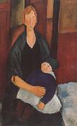 Amedeo Modigliani Maternite (mk38) Germany oil painting artist